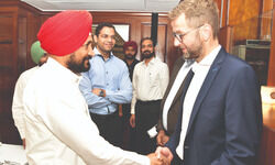 Punjab CM Channi calls upon top honchos   of industry across globe to invest in Punjab