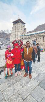 Braving odds, KMC co-ordinator & his family visit Kedarnath; return home safe Braving odds, KMC co-ordinator & his family visit Kedarnath; return home safe