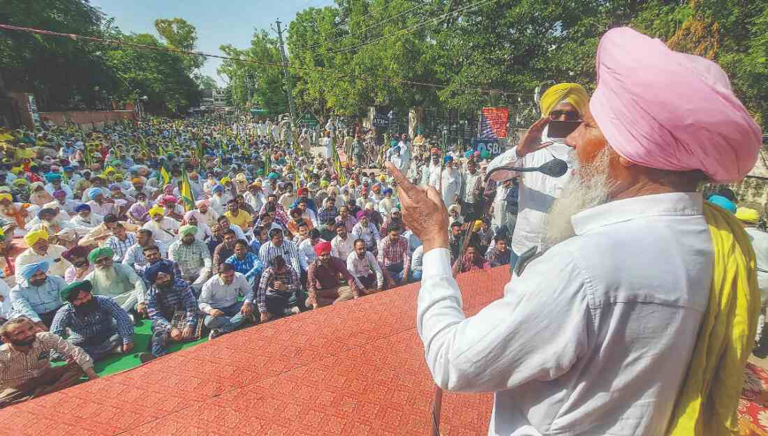 Farmers protest held across country demanding MoS Mishras arrest: SKM