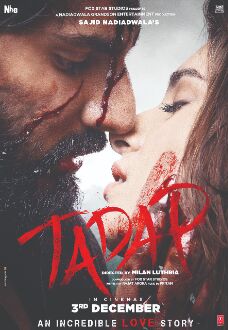 Tadap trailer promises intense passion and romance