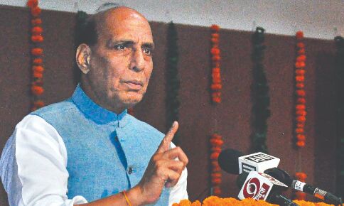 Country fully prepared to face any challenge: Rajnath Singh Country fully prepared to face any challenge: Rajnath Singh