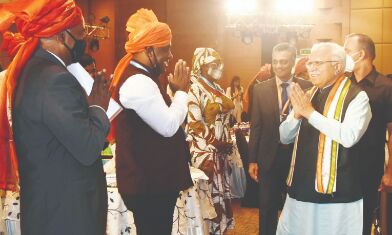 Hry to engage with African nations, promote cultural exchange: Khattar Hry to engage with African nations, promote cultural exchange: Khattar
