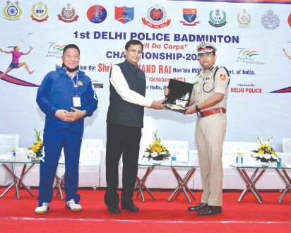 1st Delhi Police badminton cship inaugurated 1st Delhi Police badminton cship inaugurated