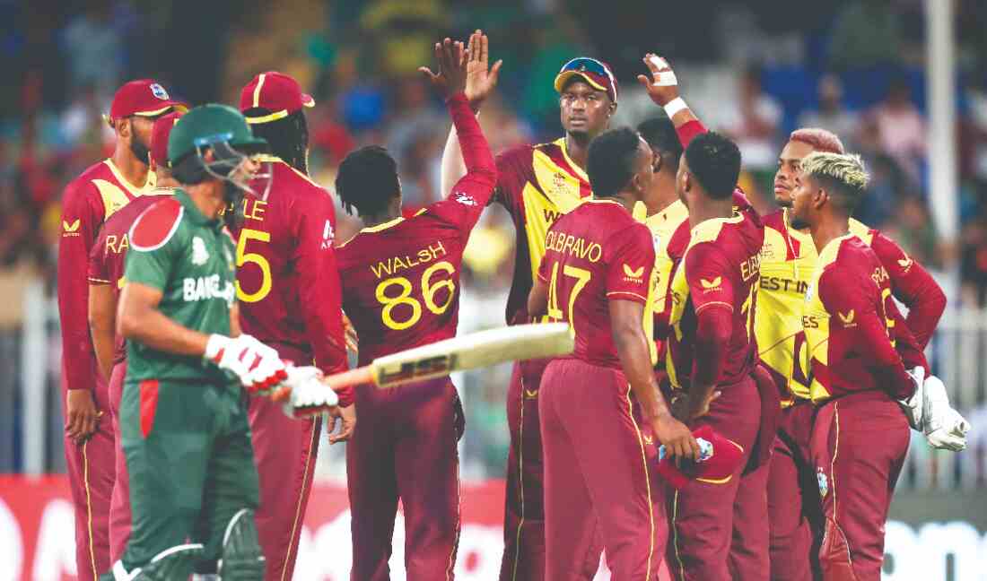 Windies virtually knock out Bdesh with 3-run win Windies virtually knock out Bdesh with 3-run win