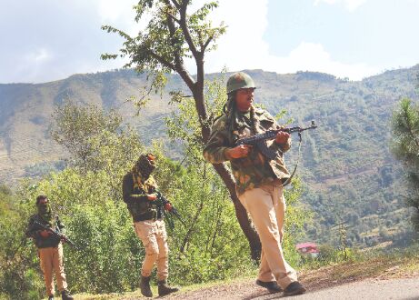 Anti-terror combing, search op in Poonch enters 19th day Anti-terror combing, search op in Poonch enters 19th day