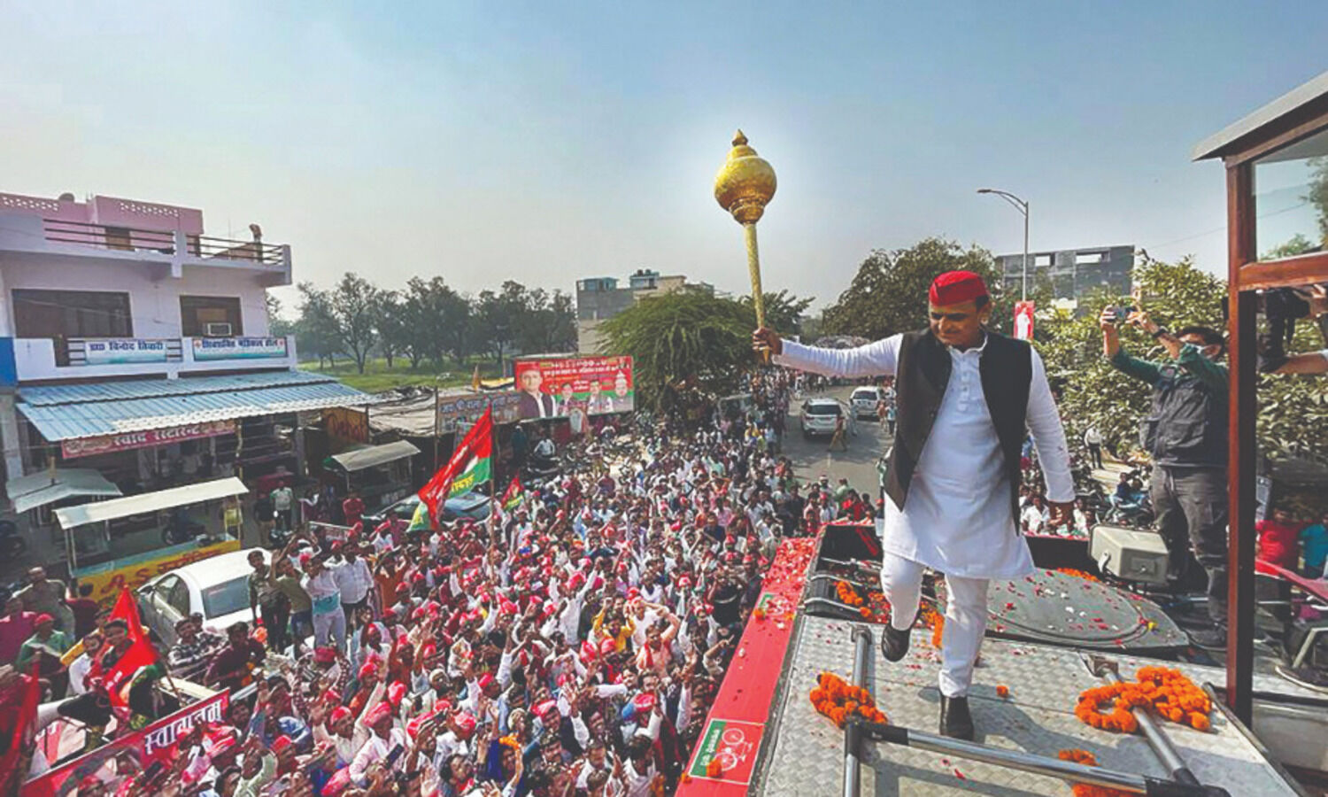 People of UP have made up their minds to elect SP govt