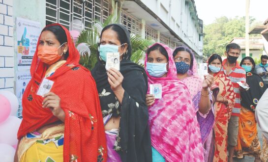 With more than 79% voter turnout, Gosaba records highest polling percentage With more than 79% voter turnout, Gosaba records highest polling percentage