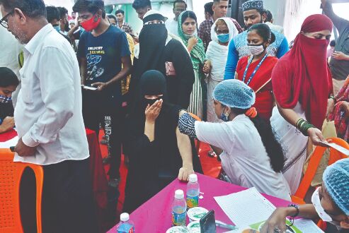 India adds 12,830 new Covid infections, 446 fresh fatalities