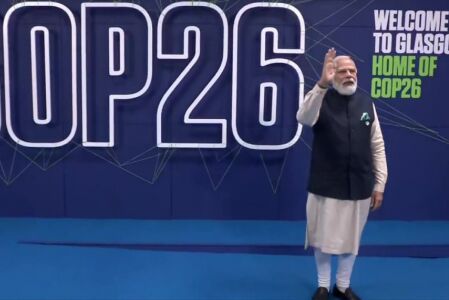 India pledges net-zero target by 2070 in a strong climate commitment India pledges net-zero target by 2070 in a strong climate commitment