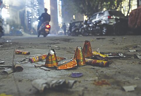 BJP instigated people to burst crackers, says Rai BJP instigated people to burst crackers, says Rai