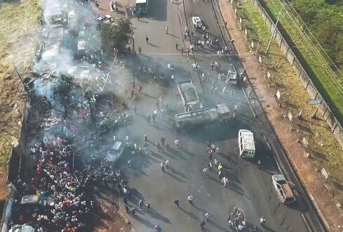 Oil tanker explodes in Sierra Leone, killing at least 92 Oil tanker explodes in Sierra Leone, killing at least 92