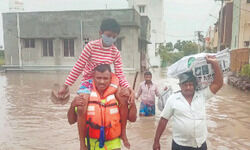 Orange alert in Chennai; CM Stalin visits rain-hit areas