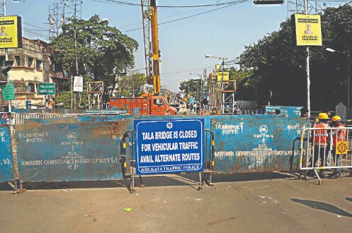 Major hurdle cleared, construction work on Tala Bridge back on track Major hurdle cleared, construction work on Tala Bridge back on track