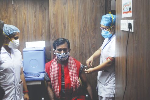 More than 8.48 crore doses cumulatively administered so far More than 8.48 crore doses cumulatively administered so far