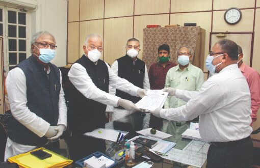 Ex-Goa CM Luizinho Faleiro files nomination for RS bypoll Ex-Goa CM Luizinho Faleiro files nomination for RS bypoll