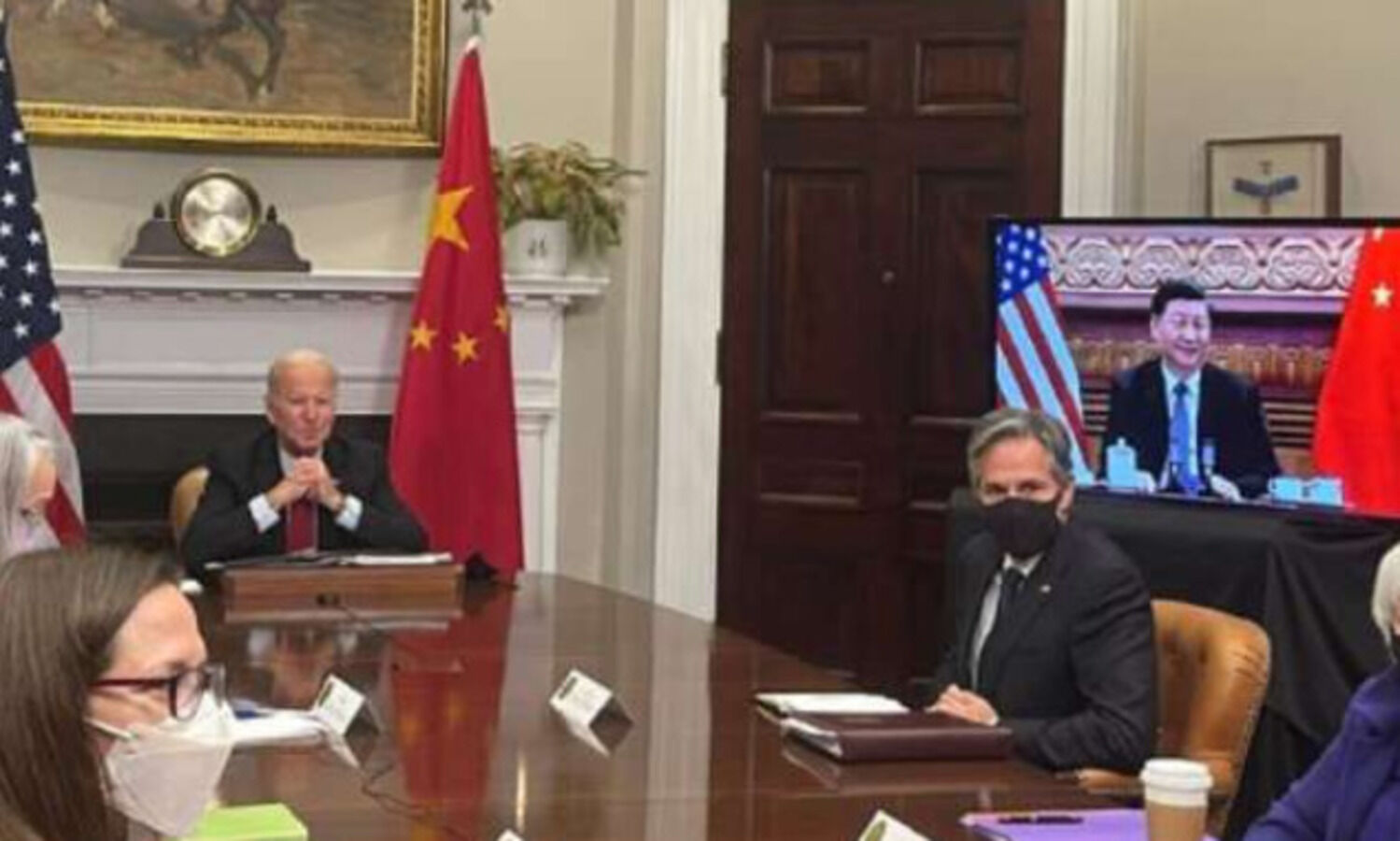 Biden and Xi meet virtually as US-China chasm widens