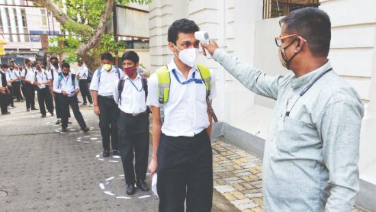 With Covid norms in place, buzz back in classrooms after 20 months