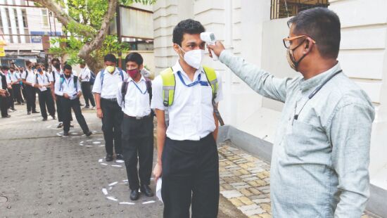 With Covid norms in place, buzz back in classrooms after 20 months With Covid norms in place, buzz back in classrooms after 20 months