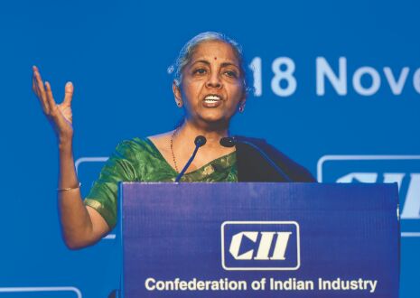 Take risks, cut dependence on import: Sitharaman to India Inc Take risks, cut dependence on import: Sitharaman to India Inc
