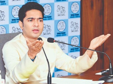 Shocking! Tripura govt vehicles used for removing TMC flags: Abhishek Shocking! Tripura govt vehicles used for removing TMC flags: Abhishek