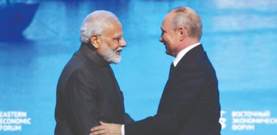 India, Russia look to hold 2+2 dialogue India, Russia look to hold 2+2 dialogue
