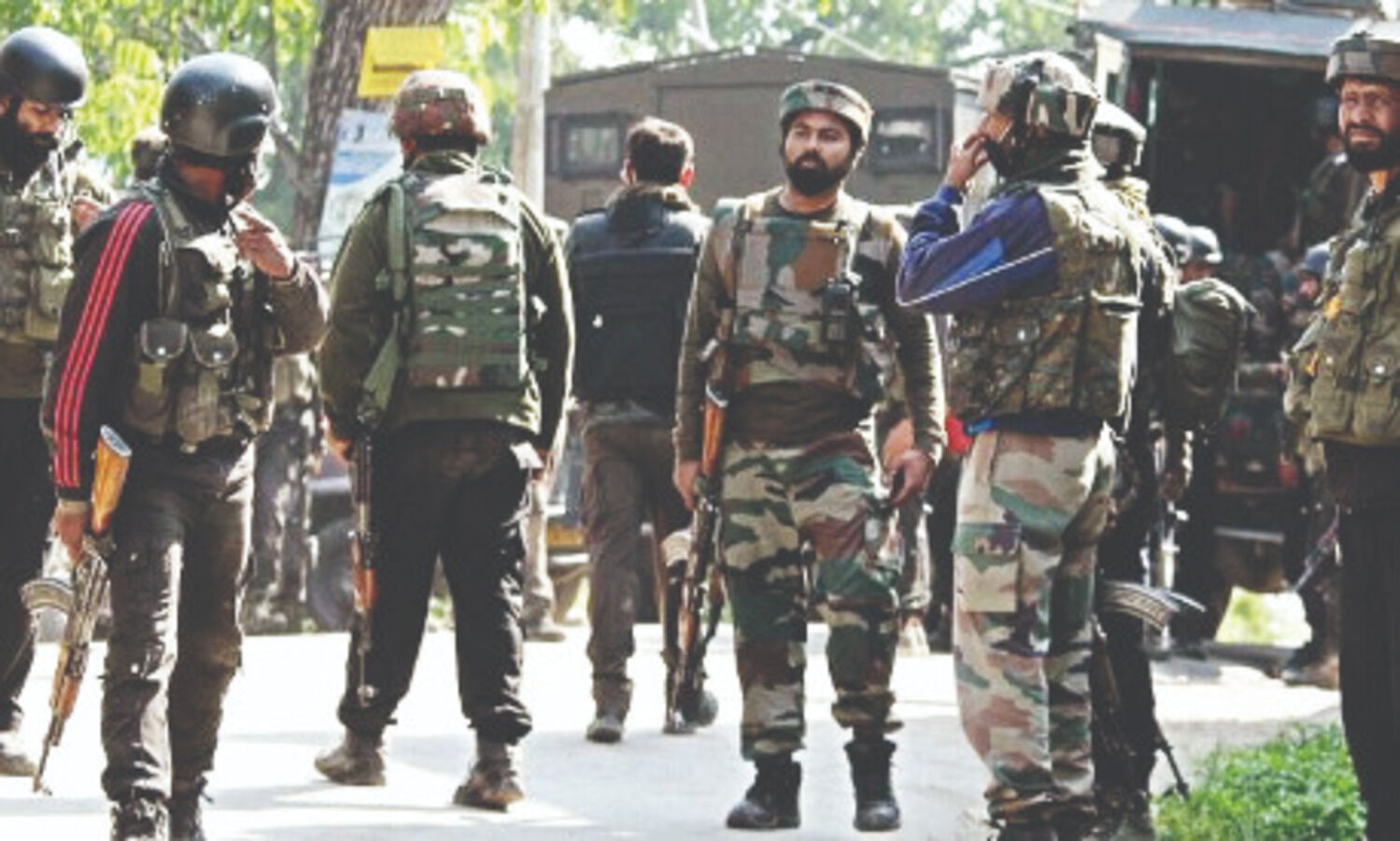TRF, Hizb commanders among 5 terrorists killed in encounter