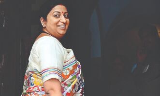 Smriti Irani turns author with debut novel Lal Salaam