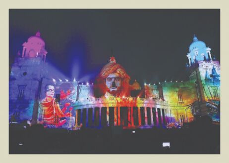 Victoria Memorial to start projection mapping show