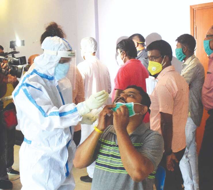 No. of fresh cases dip to 615; 14 fatalities reported in past 24 hrs No. of fresh cases dip to 615; 14 fatalities reported in past 24 hrs