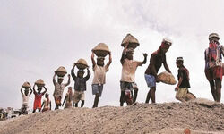 Dent in the lifeline Dent in the lifeline