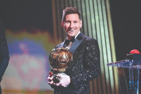 Lionel Messi and Alexia Putellas win Ballon dOr awards Lionel Messi and Alexia Putellas win Ballon dOr awards