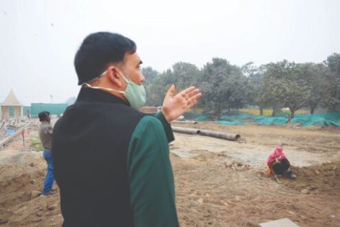 Work on Central Vista continues, Govt set to issue notice to CPWD Work on Central Vista continues, Govt set to issue notice to CPWD