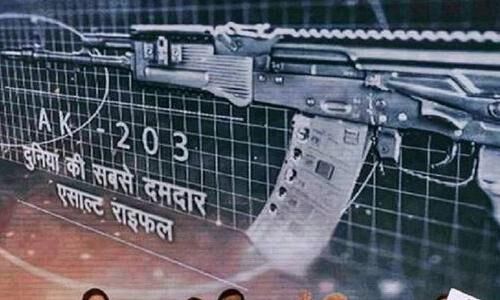 Govt nod to manufacture over 5 lakh AK-203 assault rifles in Amethi
