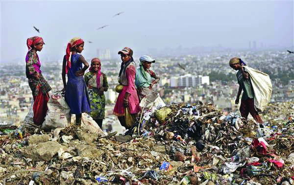 In north & east Delhi, segregating garbage at source only on paper In north & east Delhi, segregating garbage at source only on paper