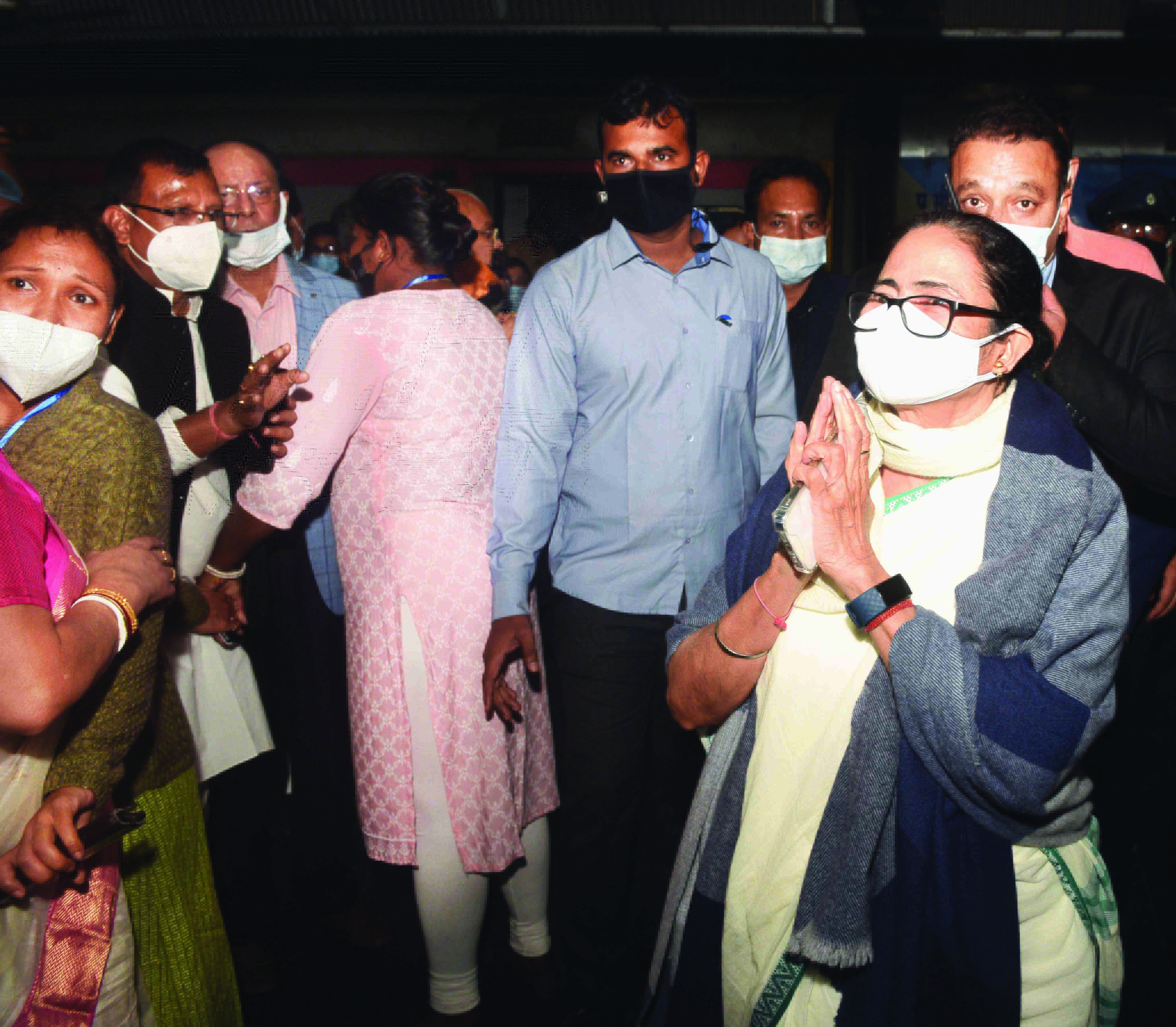 Mamata sets out for North Bengal to hold review meet Mamata sets out for North Bengal to hold review meet
