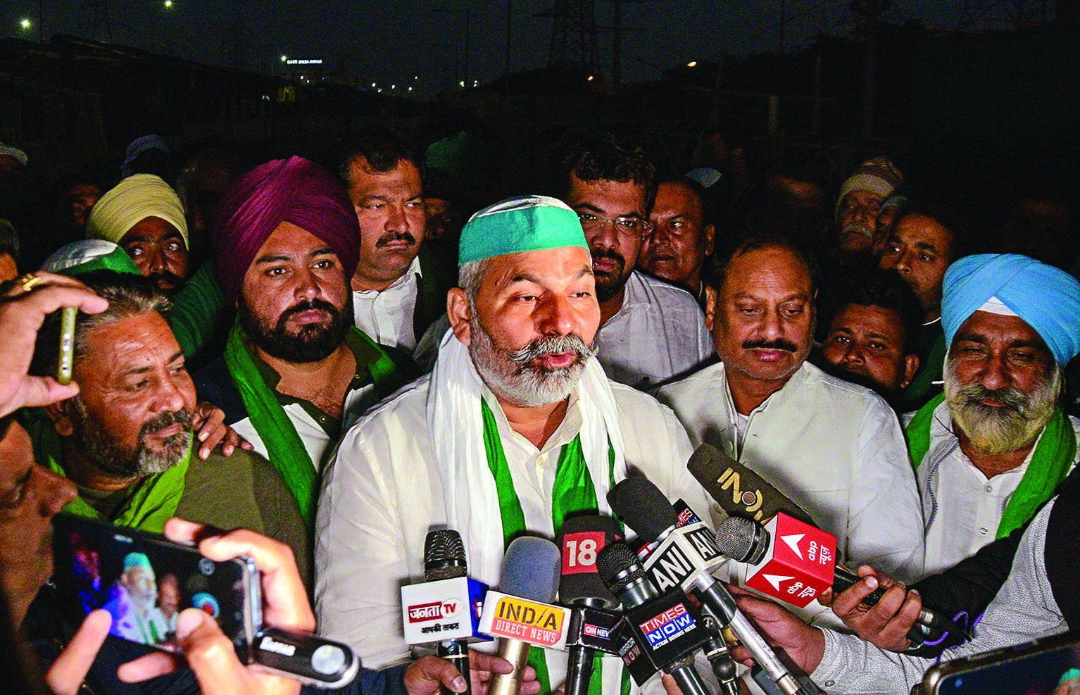 Farmers have reached consensus on future of protest: Union leader