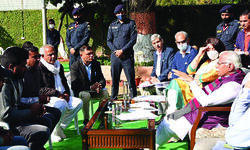 250 turn up with grievances as Haryana CM holds Janata Darbar 250 turn up with grievances as Haryana CM holds Janata Darbar