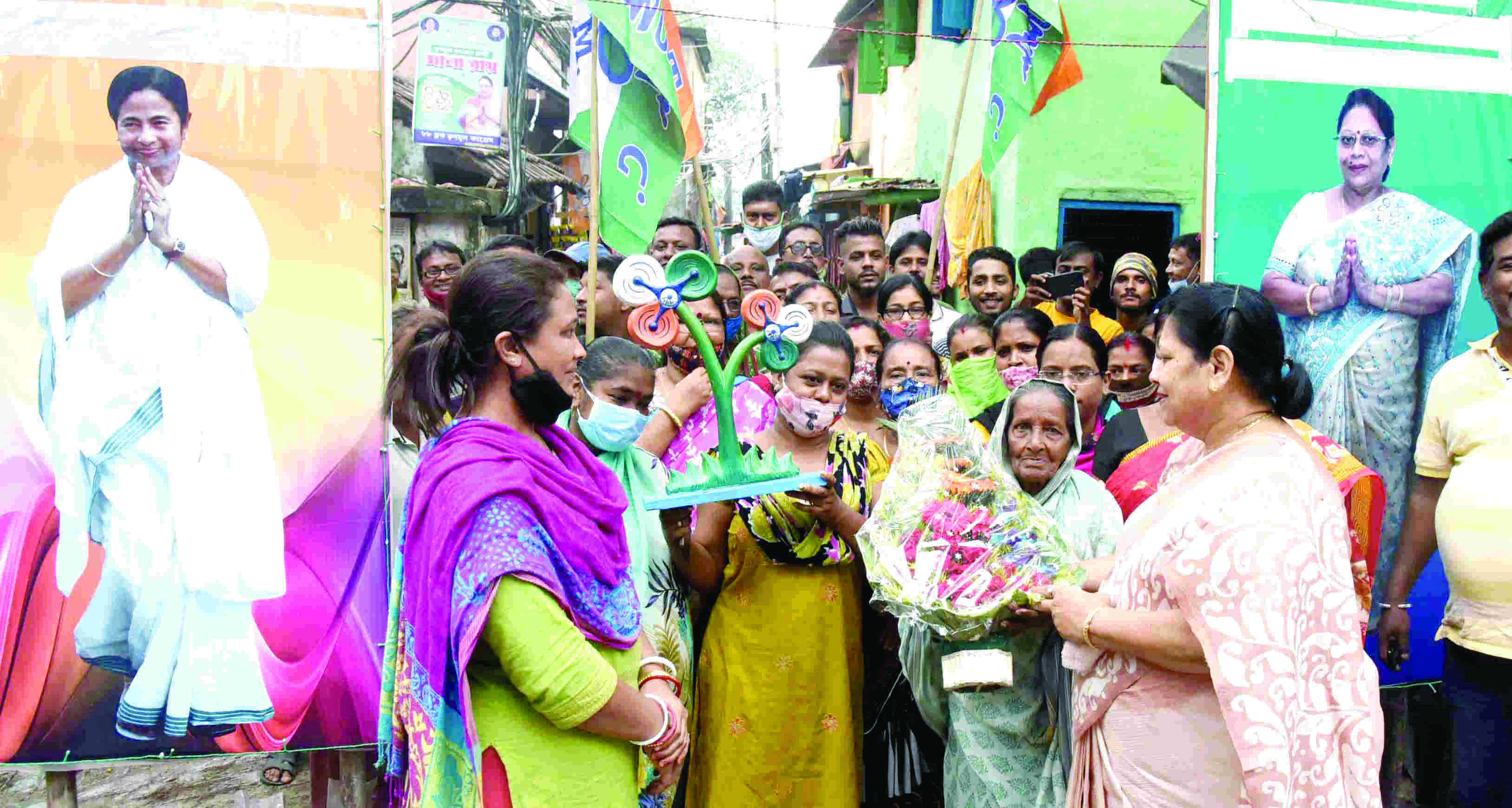 Ahead of KMC polls, TMC candidates intensify campaign Ahead of KMC polls, TMC candidates intensify campaign
