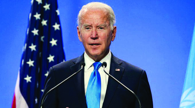 Biden calls on leaders to end backward slide of democracy Biden calls on leaders to end backward slide of democracy