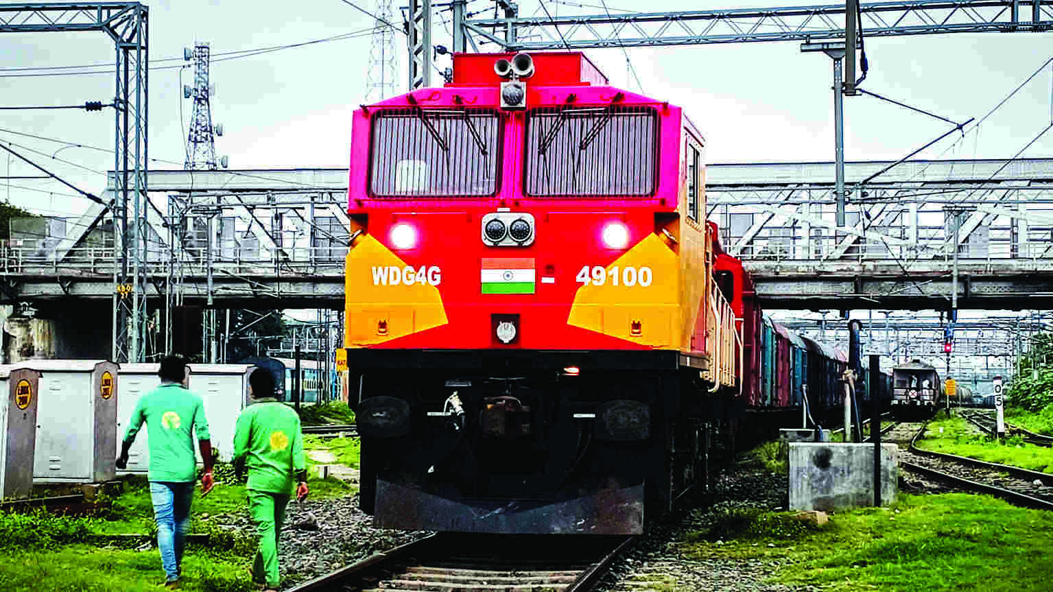 37% of trains in India   being hauled by diesel,   rest by electric engines