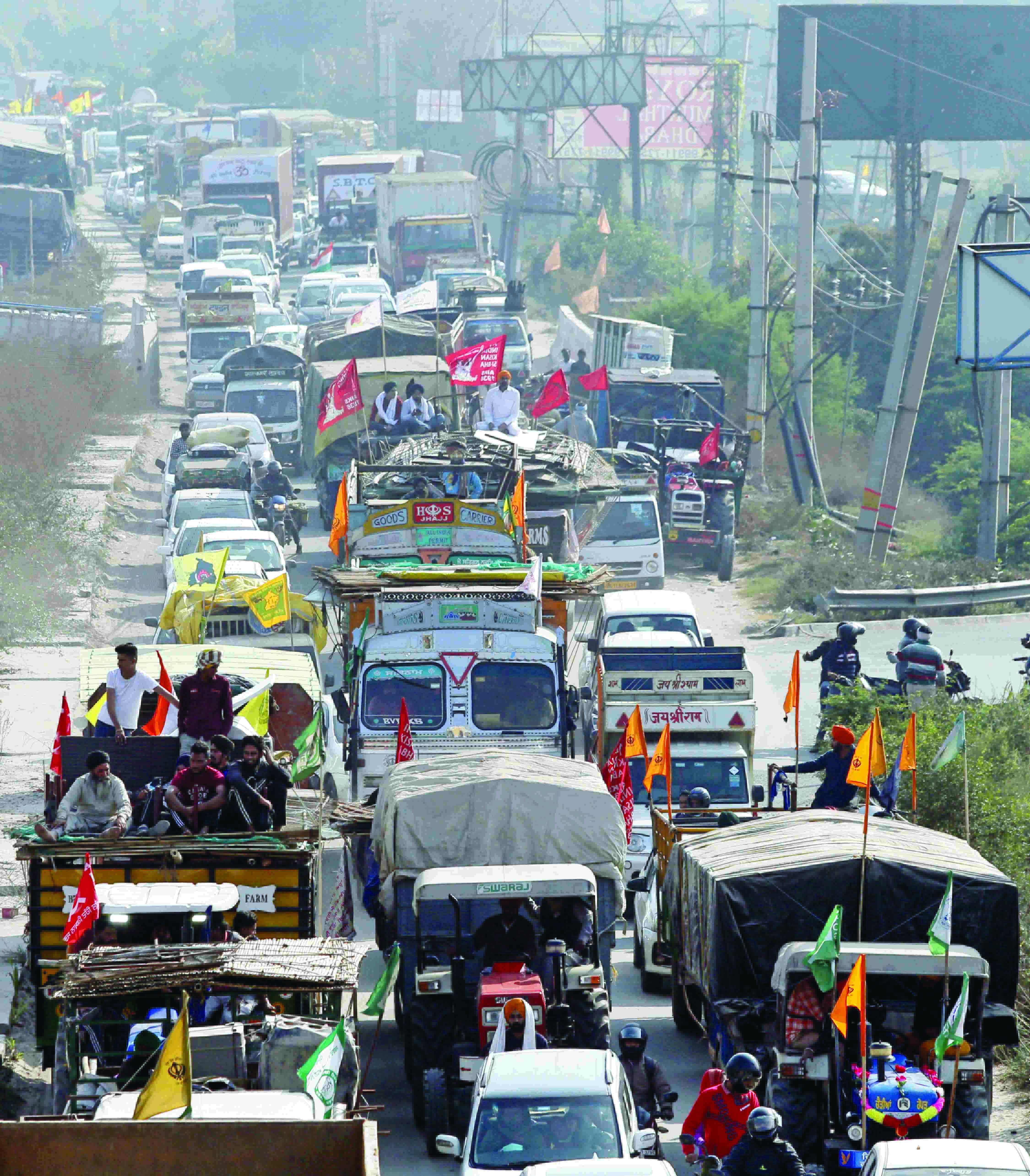 Happiness & relief as farmers head back home after year-long protest
