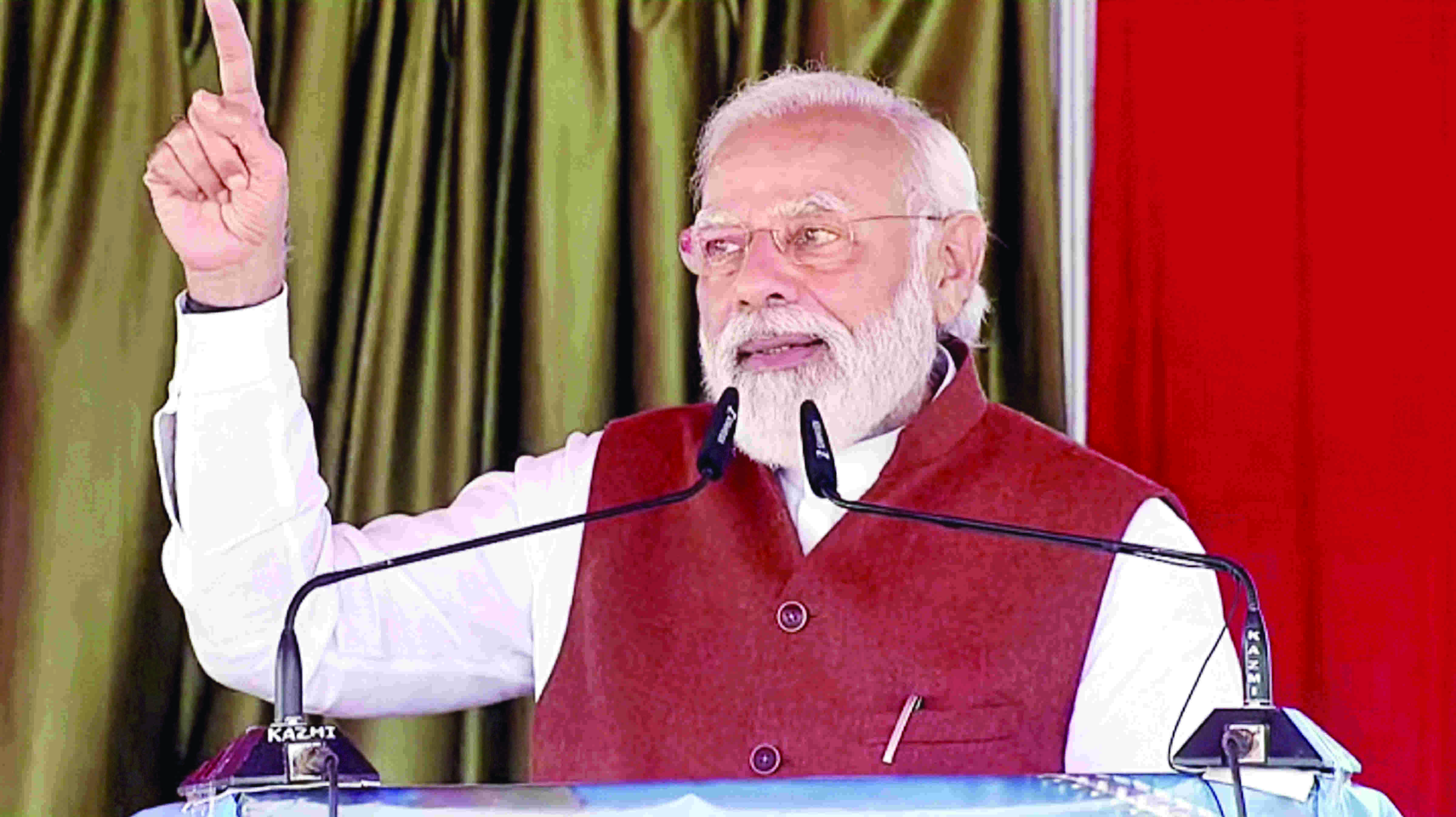 PM launches Saryu Canal Project in UP, bats for natural farming