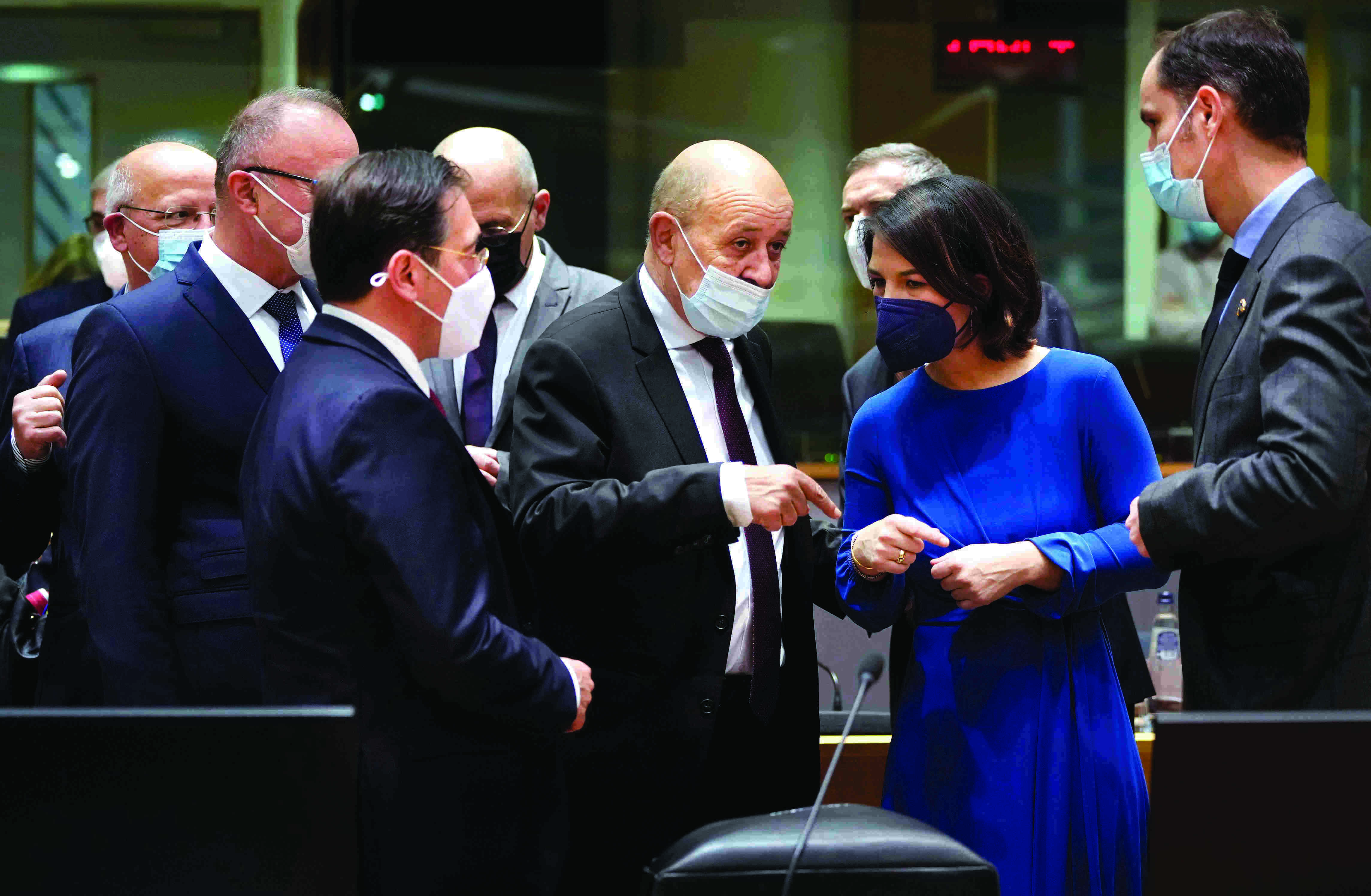 EU ministers debate ways to shield Ukraine from Russia EU ministers debate ways to shield Ukraine from Russia