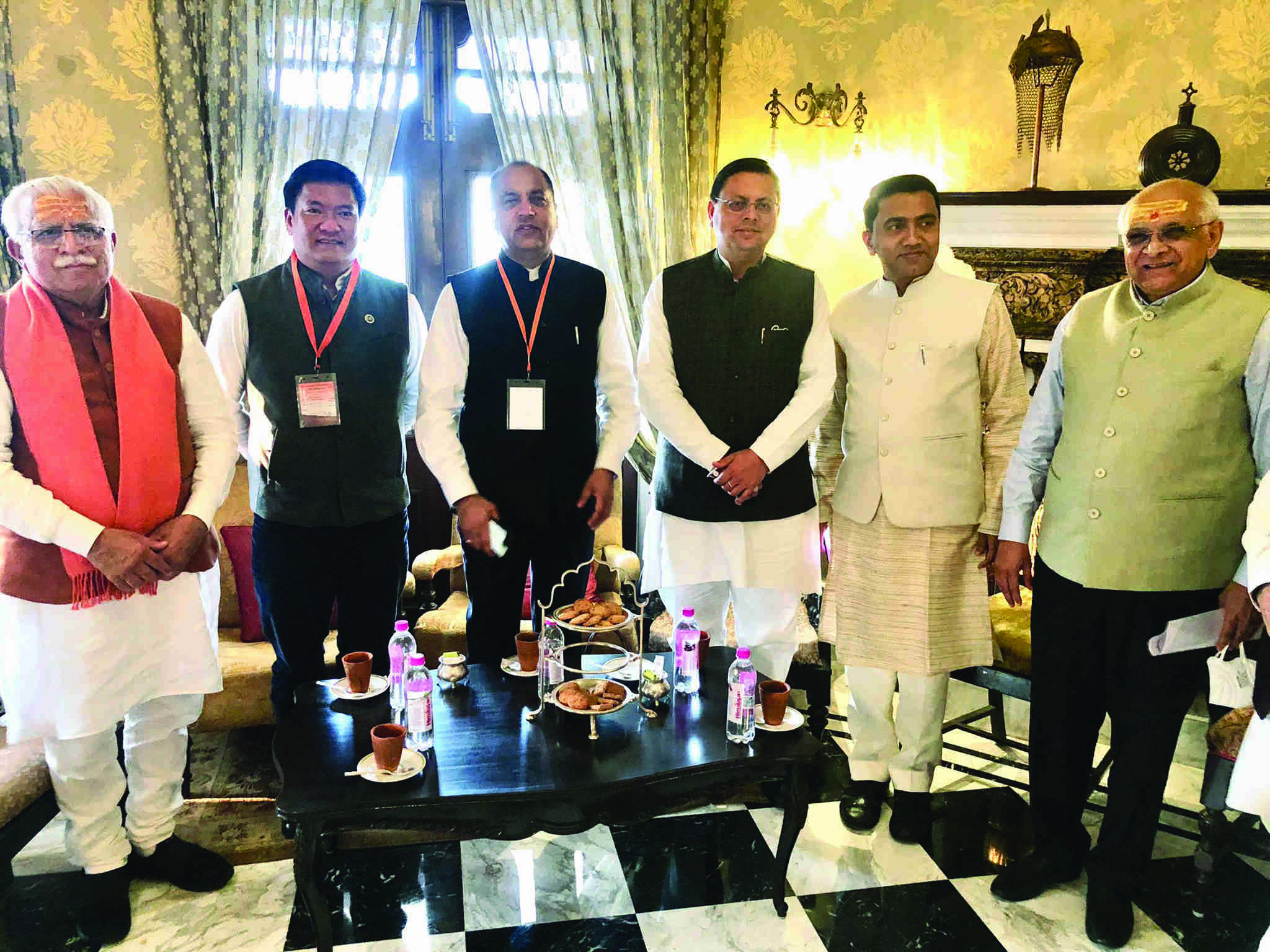 Himachal CM leaves assembly session for 2-day Varanasi enclave of BJP CMs Himachal CM leaves assembly session for 2-day Varanasi enclave of BJP CMs