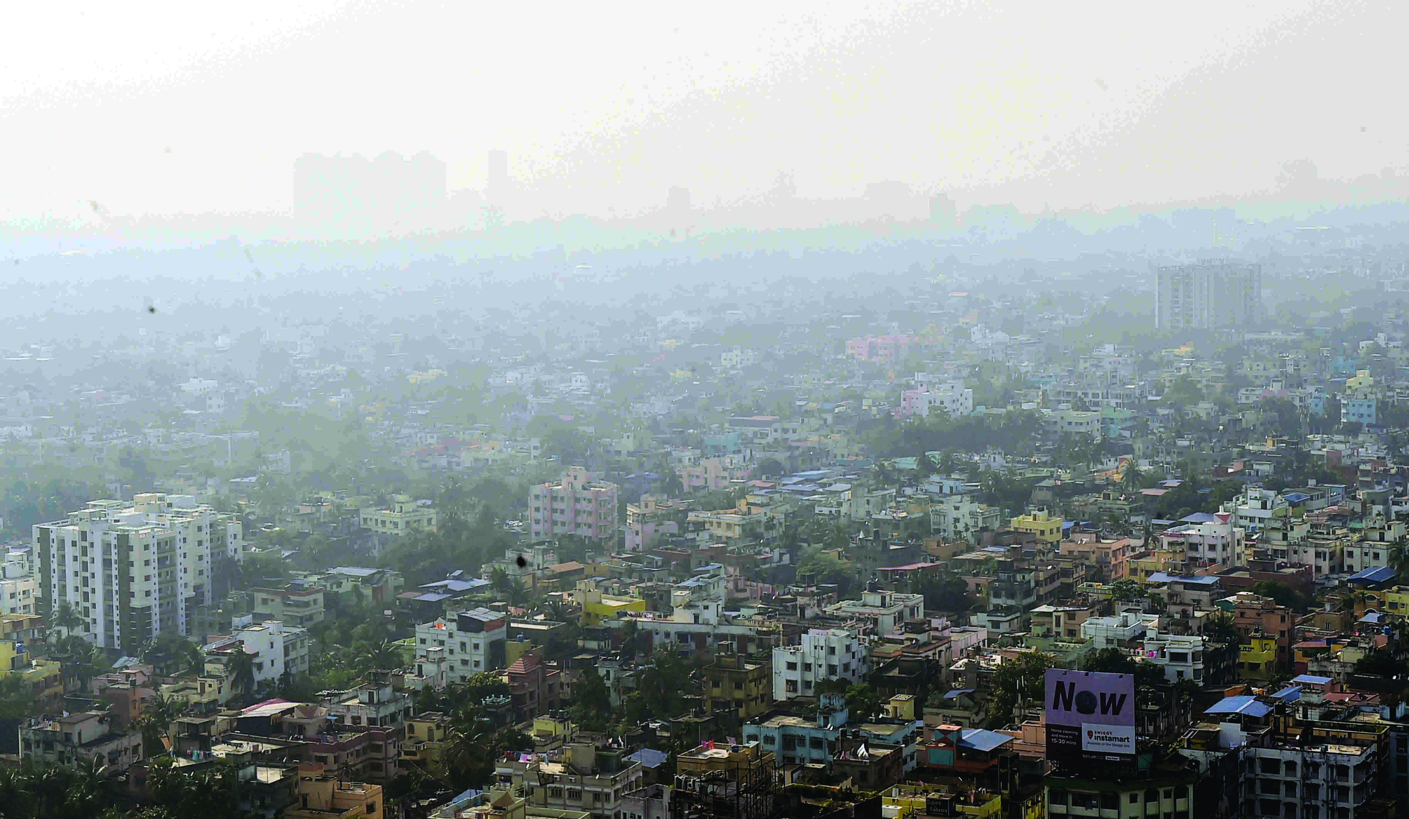 Ozone count in Central Kolkata 60% more than safe levels Ozone count in Central Kolkata 60% more than safe levels