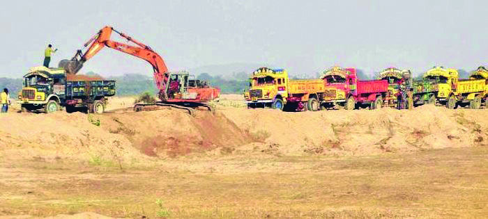 After state ups ante, revenue from sand mining surges by about 50%