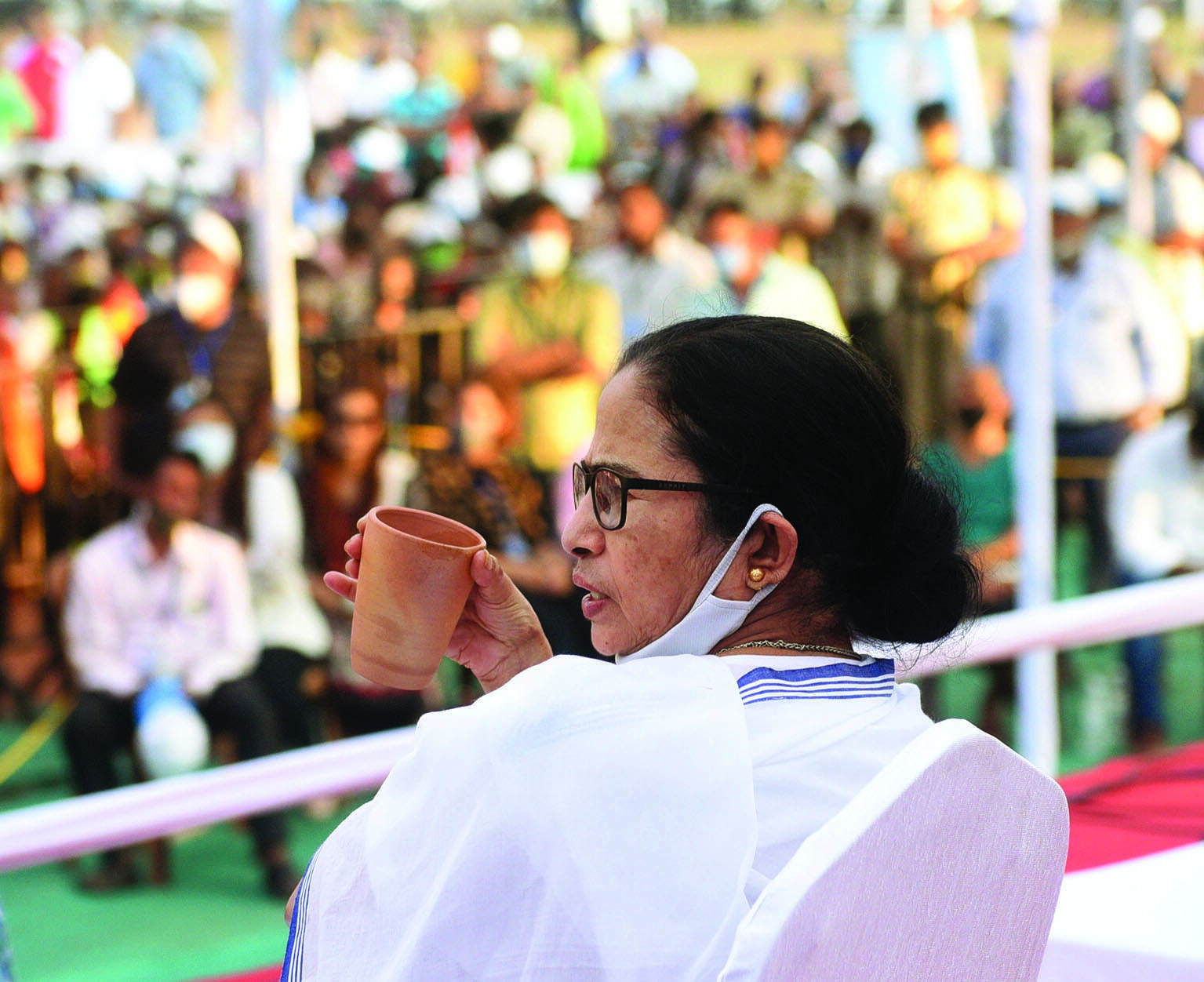 If anyone wants to defeat BJP, it is up to them to support us: Mamata If anyone wants to defeat BJP, it is up to them to support us: Mamata