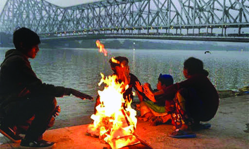 At 14.2 degree Celsius, city sees seasons coldest day on Tue At 14.2 degree Celsius, city sees seasons coldest day on Tue