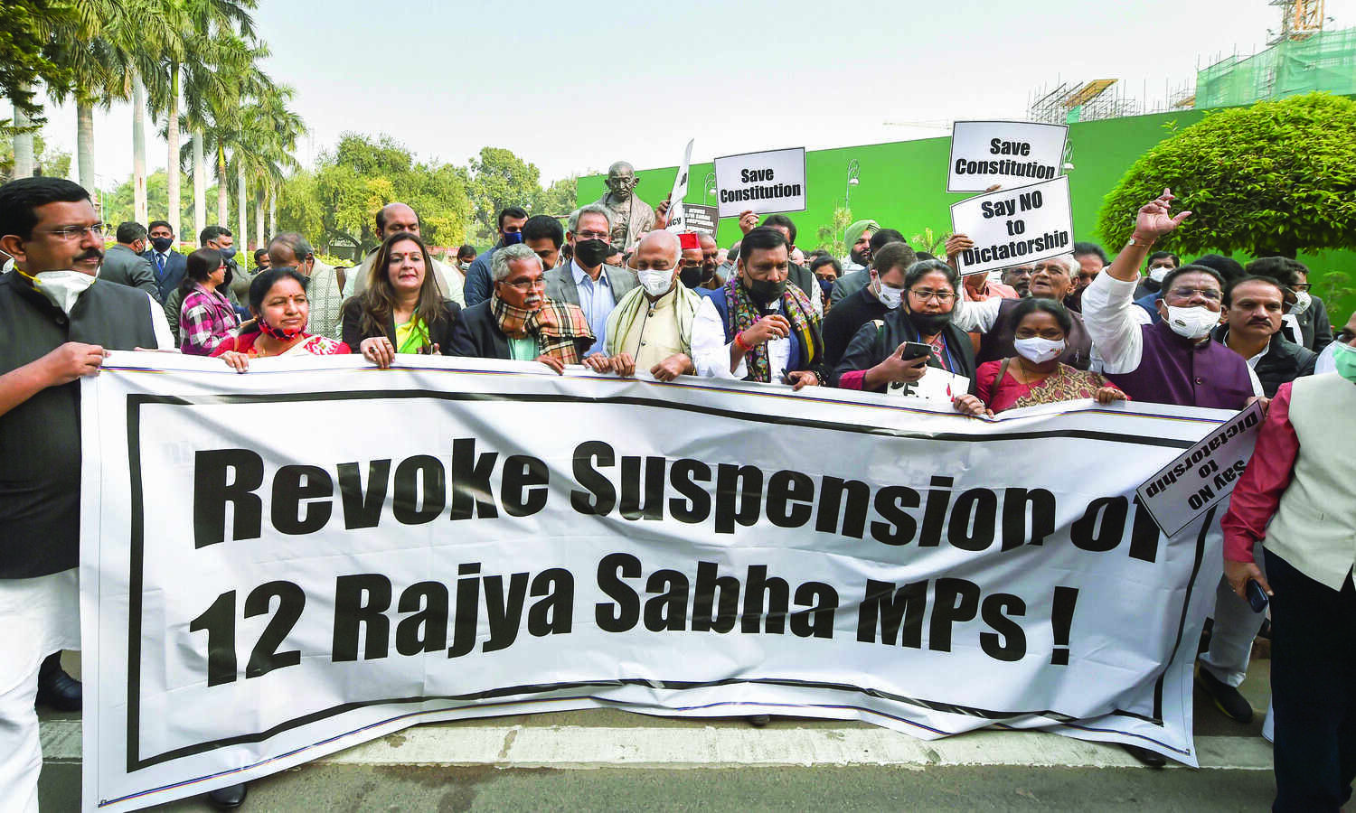 Will revoke suspension if MPs apologise: Centre