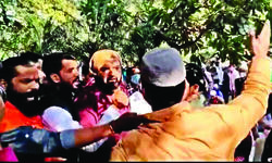 Chant Bharat Mata ki Jai or we wont let you pray